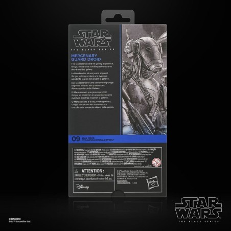 Star Wars: Le Mandalorien et Grogu Black Series - Figurine Mercenary Guard Droid 15 cm
