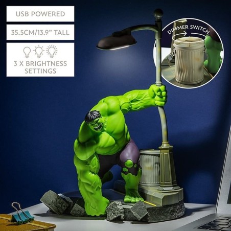 Marvel - Lampe diorama Hulk