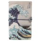 Hokusai - Carnet de voyage La Grande Vague de Kanagawa 20 cm