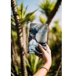 Hokusai - Carnet de voyage La Grande Vague de Kanagawa 20 cm