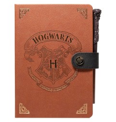 Harry Potter - Carnet premium A5 Harry Potter avec stylo baguette magique