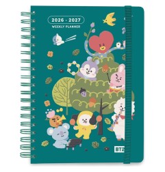 BT21 - Agenda scolaire A5 hebdomadaire BT21 2026/2027