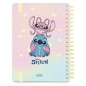 Disney - Agenda scolaire A5 hebdomadaire 2026/2027 Stitch & Angel
