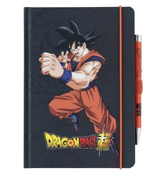 Dragon Ball - Carnet premium A5 Super Goku avec stylo projecteur