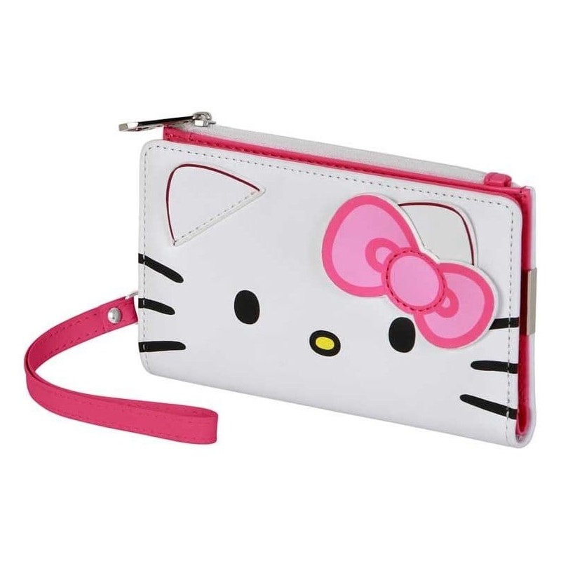 Hello Kitty - Portefeuille Slim Hello Kitty Face Hello Kitty - Portefeuille Slim Hello Kitty Face