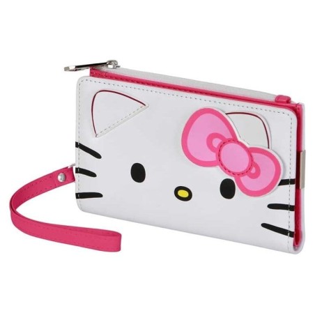 Hello Kitty - Portefeuille Slim Hello Kitty Face