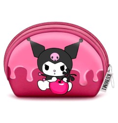 Sanrio - Porte-monnaie Casual Oval Kuromi Cherry