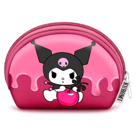 Sanrio - Porte-monnaie Casual Oval Kuromi Cherry