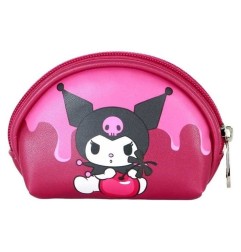 Sanrio - Porte-monnaie Casual Oval Kuromi Cherry