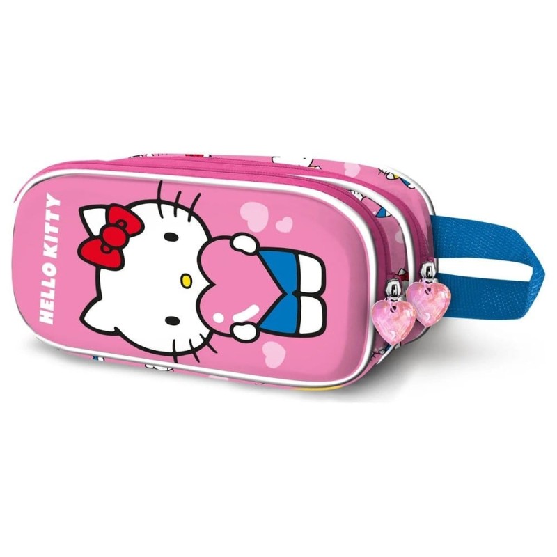 Hello Kitty - Double Trousse 3D Hello Kitty Heart Hello Kitty - Double Trousse 3D Hello Kitty Heart