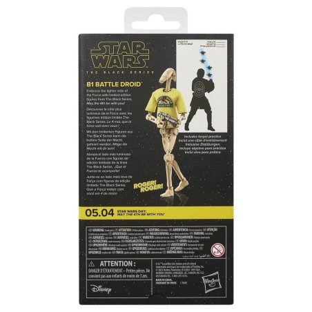 Star Wars Black Series - Figurine B1 Battle Droid May the 4th Be With You 15 cm