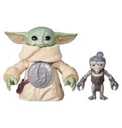Star Wars: The Mandalorian & Grogu - Figurine électronique Câlins Grogu & Anzellan 17 cm