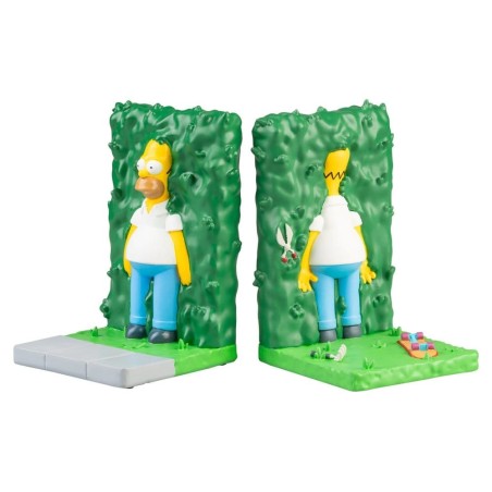 Les Simpson - Serre-livres Homer dans le Buisson 17 cm