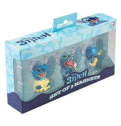 Disney - Set de 3 Aimants Stitch