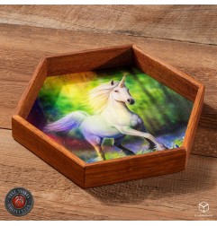 Anne Stokes - Plateau à dés Chase The Rainbow 20 cm