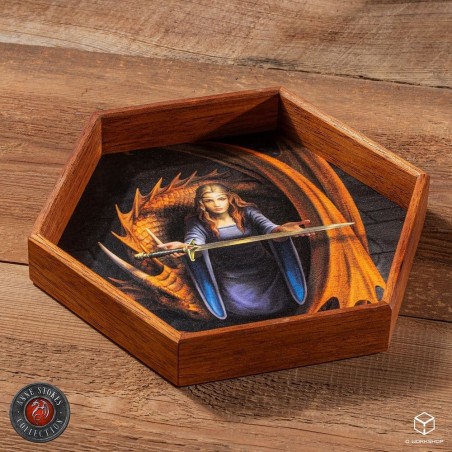 Anne Stokes - Plateau à dés The Truth 20 cm