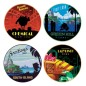 Sonic The Hedgehog - Pack 4 sous-verres Sonic The Hedgehog