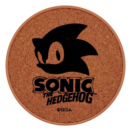 Sonic The Hedgehog - Pack 4 sous-verres Sonic The Hedgehog