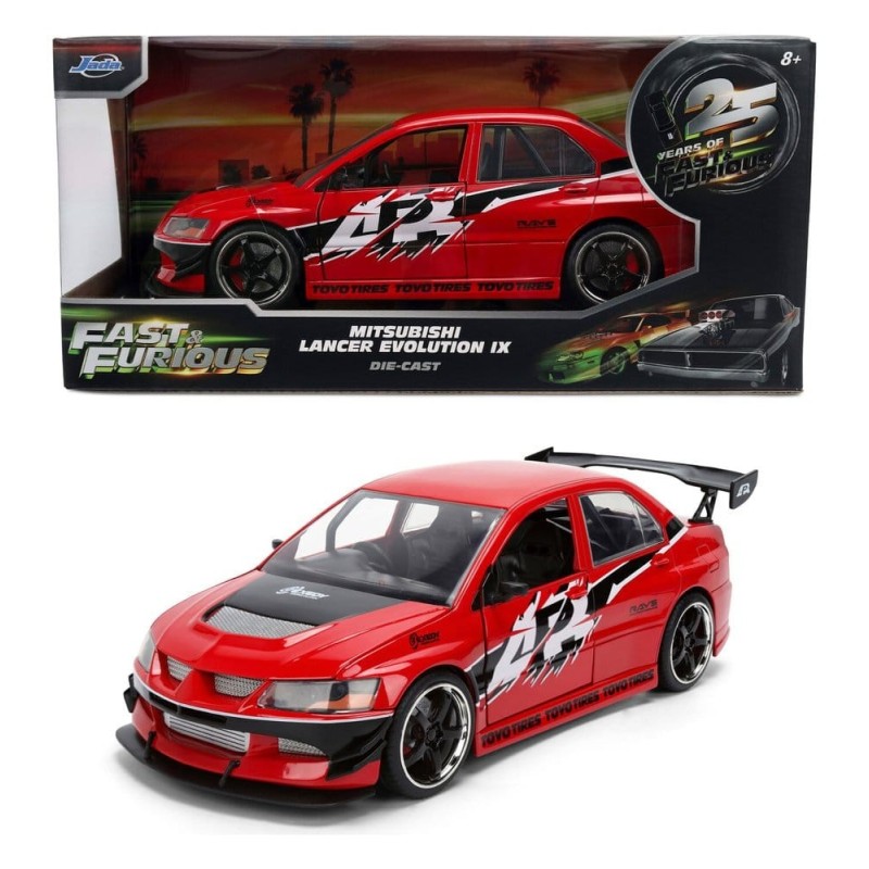 Fast & Furious - Véhicule Diecast 1:24 Mitsubishi Lancer 2006 19 cm