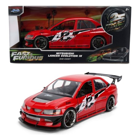 Fast & Furious - Véhicule Diecast 1:24 Mitsubishi Lancer 2006 19 cm