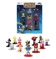 Sonic The Hedgehog - Pack de 12 mini figurines Nano Metalfigs