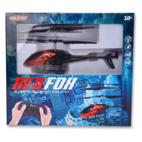 Gear2Play - Véhicule télécommandé hélicoptère Red Fox