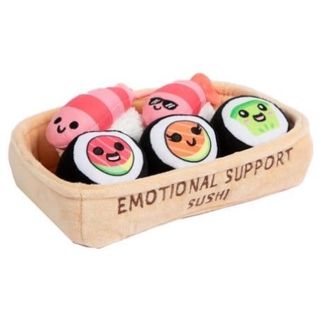 Relatable Emotional Support - Peluche Sushi