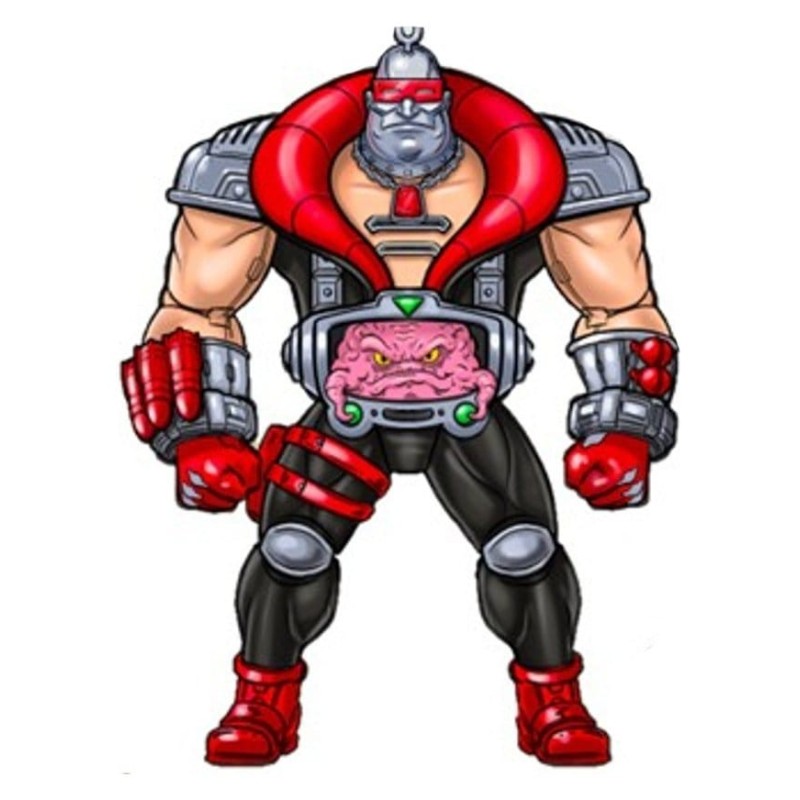 Tortues Ninja x G.I. Joe - Figurine Crossover Classics Krang Droid x Destro 12 cm