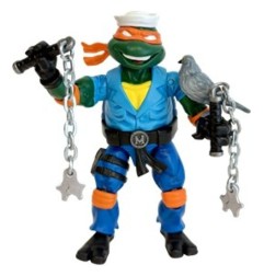 Tortues Ninja x G.I. Joe - Figurine Crossover Classics Michelangelo x Shipwreck 12 cm