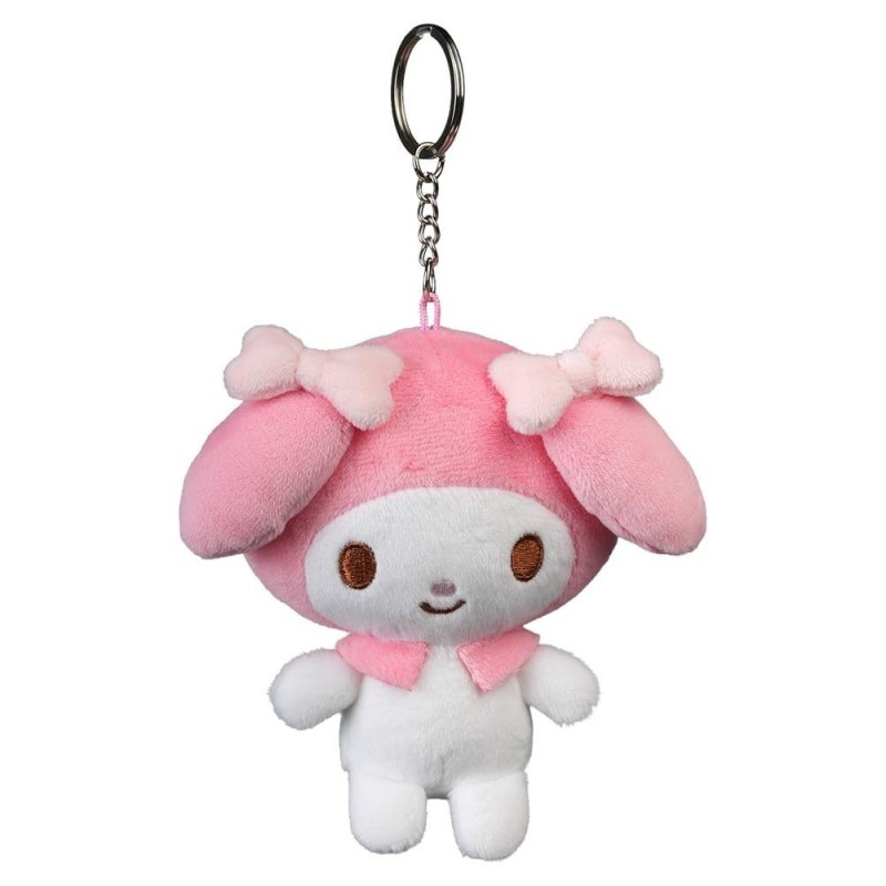 Sanrio - Porte-clés peluche My Melody Kawaii 12 cm