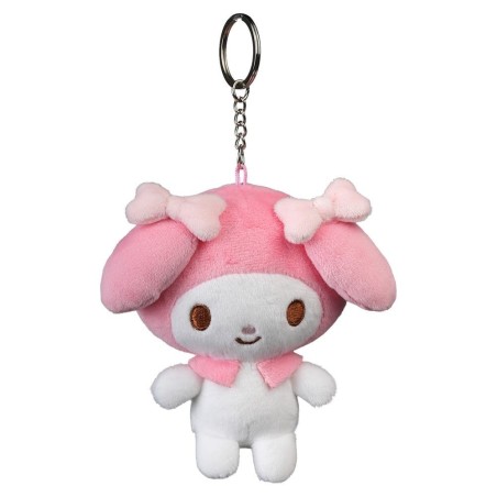 Sanrio - Porte-clés peluche My Melody Kawaii 12 cm