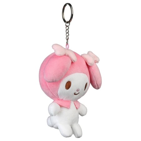 Sanrio - Porte-clés peluche My Melody Kawaii 12 cm