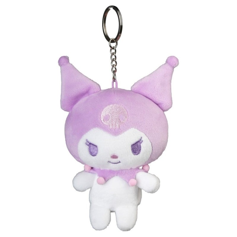 Sanrio - Porte-clés peluche Kuromi Kawaii 12 cm