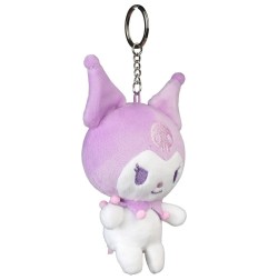 Sanrio - Porte-clés peluche Kuromi Kawaii 12 cm