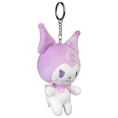 Sanrio - Porte-clés peluche Kuromi Kawaii 12 cm