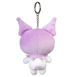 Sanrio - Porte-clés peluche Kuromi Kawaii 12 cm