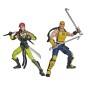 G.I. Joe Classified Series - Pack 2 figurines N°212 Ninja Force Scarlett & T'Jbang 15 cm