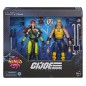 G.I. Joe Classified Series - Pack 2 figurines N°212 Ninja Force Scarlett & T'Jbang 15 cm