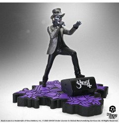 Ghost - Statuette Ghost Rock Iconz Papa V Perpetua Top Hat 22 cm