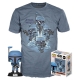 Star Wars The Mandalorian - Figurine POP! et T-Shirt The Mandalorian