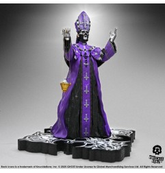 Ghost - Statuette Ghost Rock Iconz Papa V Perpetua Purple Robes 22 cm