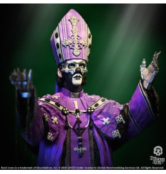 Ghost - Statuette Ghost Rock Iconz Papa V Perpetua Purple Robes 22 cm