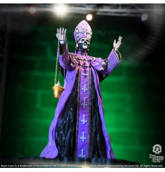 Ghost - Statuette Ghost Rock Iconz Papa V Perpetua Purple Robes 22 cm