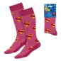 DC Comics - Paire de chaussettes Superman Supergirl 36-43