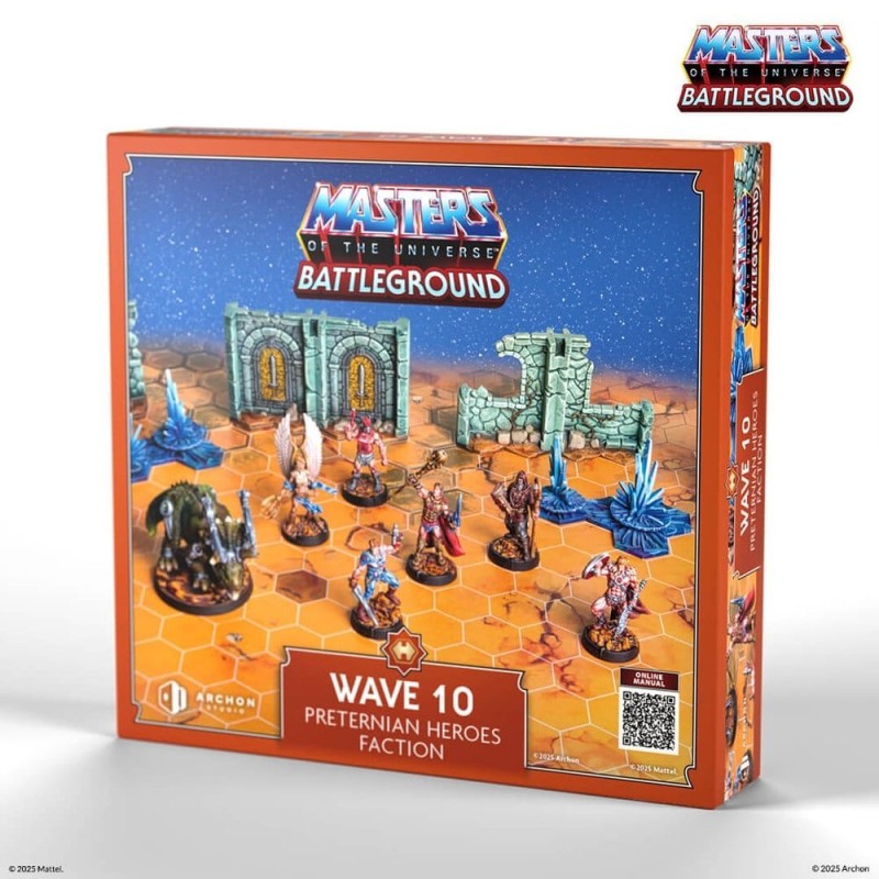 Les Maîtres de l' Univers: Battleground - Jeu de figurines Wave 10: Preternian Heroes Faction