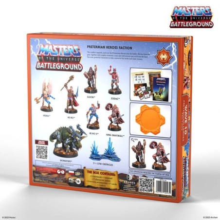 Les Maîtres de l' Univers: Battleground - Jeu de figurines Wave 10: Preternian Heroes Faction