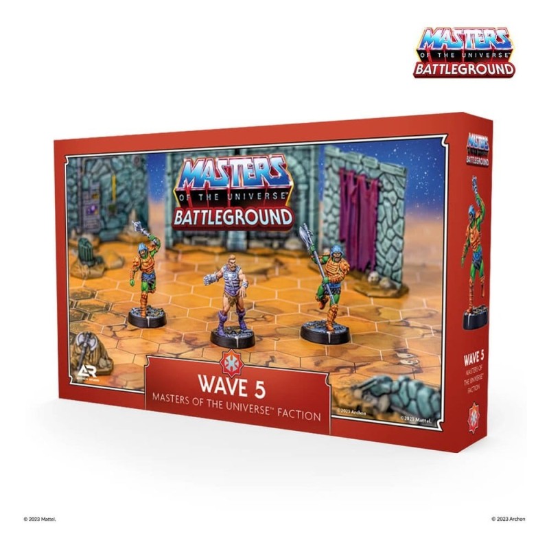 Les Maîtres de l' Univers: Battleground - Jeu de figurines Wave 5: Masters of the Universe Faction