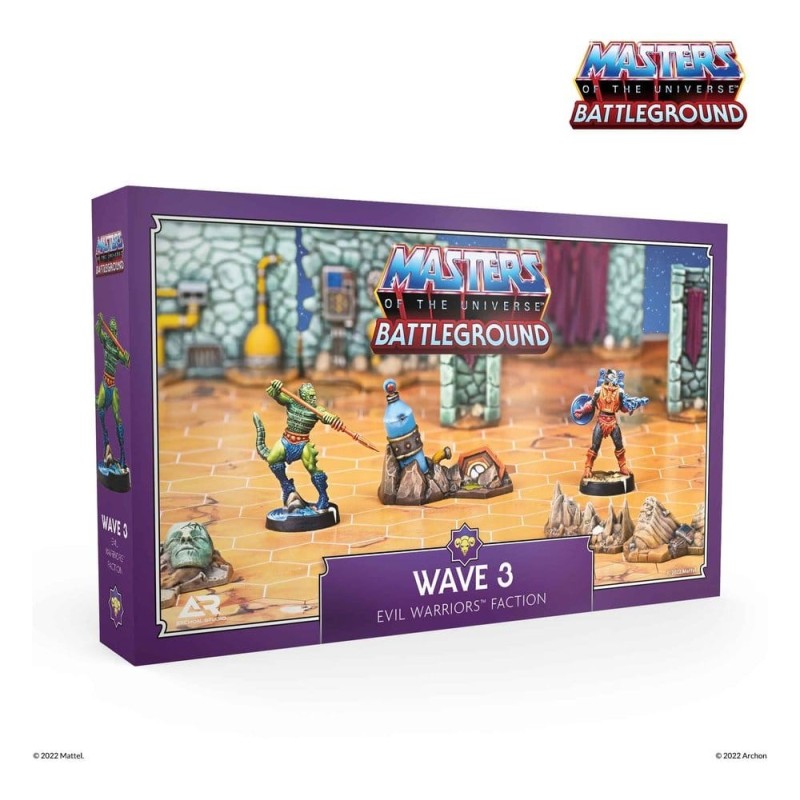 Les Maîtres de l' Univers: Battleground - Jeu de figurines Wave 3: Evil Warriors Faction