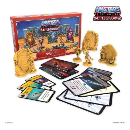 Les Maîtres de l' Univers: Battleground - Jeu de figurines Wave 1: Masters of the Universe Faction