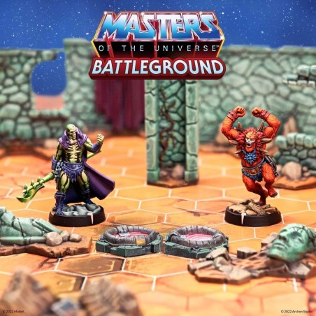 Les Maîtres de l' Univers: Battleground - Jeu de figurines Wave 1: Evil Warriors Faction